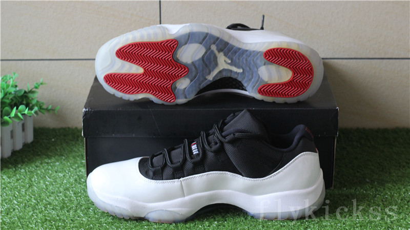 Authentic Air Jordan Retro 11s Tuxedo Low